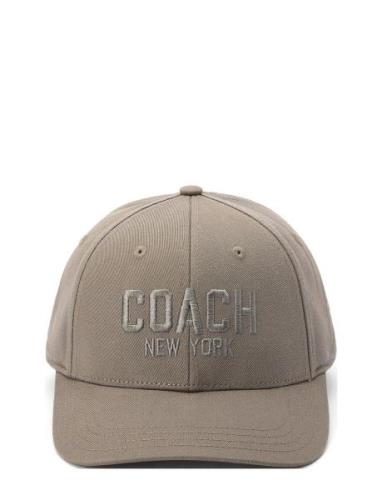 Coach Embroidered Baseball Hat Coach Accessories Beige