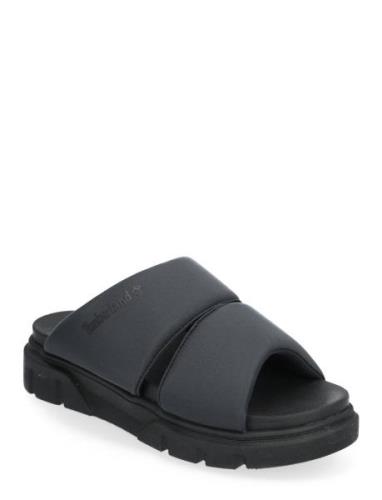 Greyfield Sandal Slide Sandal Black Knit Timberland Black