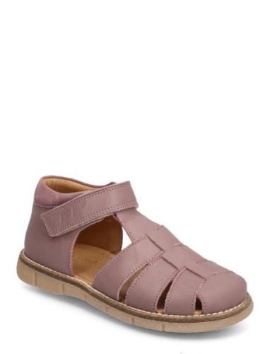 Classic™ Velcro Sandal Pom Pom Purple