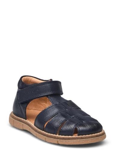 Classic™ Velcro Sandal Pom Pom Navy