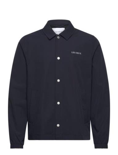 Idris Coach Jacket Les Deux Navy