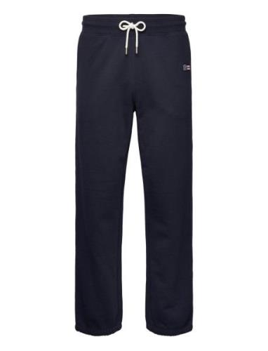 Brendon Organic Cotton Logo Sweatpants Lexington Clothing Navy
