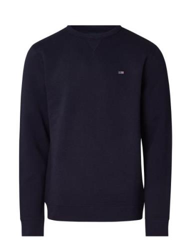 Matteo Organic Cotton Crew Sweatshirt Lexington Clothing Navy