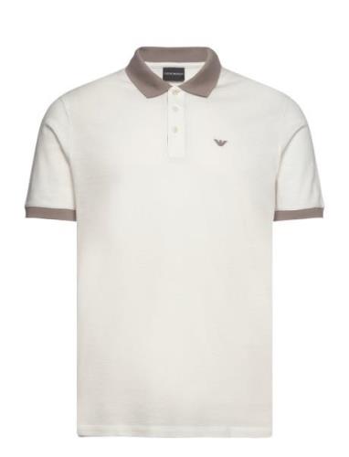 Polo Shirt Emporio Armani White