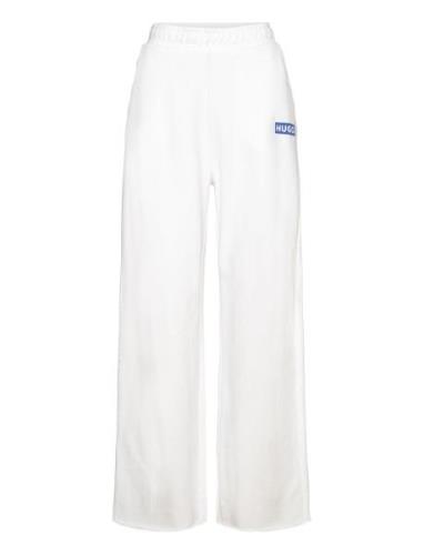 Straight Jogger_B HUGO BLUE White