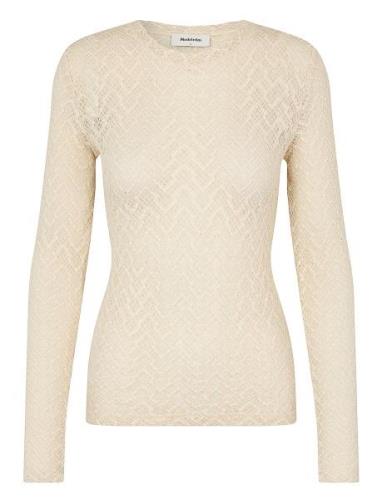 Hendrickmd Ls Top Modström Cream