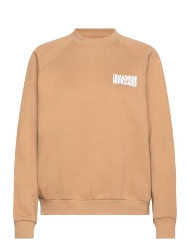 Organic Sweat Allium Sweatshirt Mads Nørgaard Beige