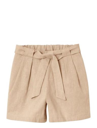 Nkffalinnen Shorts Noos Name It Beige