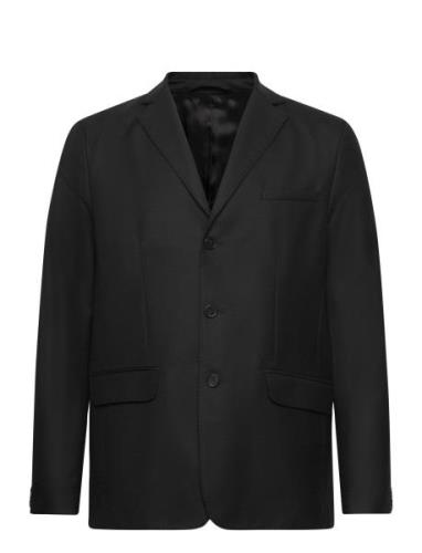 Caspian Wool Suiting Rue De Tokyo Black