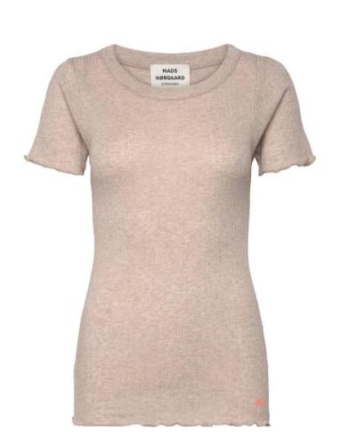 Pointella Trixy Tee Mads Nørgaard Beige