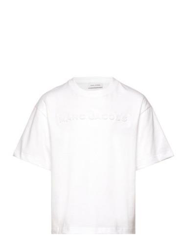 Short Sleeves Tee-Shirt Little Marc Jacobs White