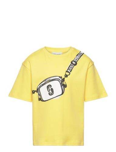 Short Sleeves Tee-Shirt Little Marc Jacobs Yellow