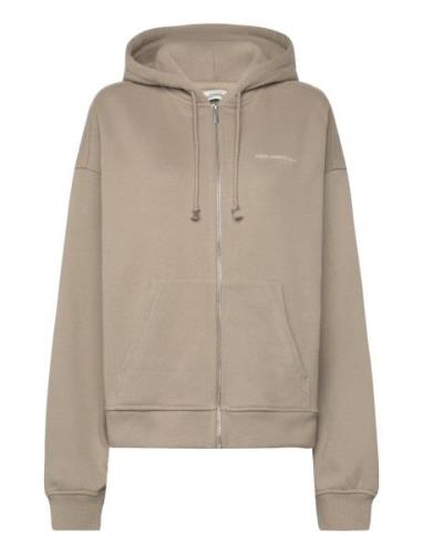 Ceremony Elderflower Zip Hoodie HOLZWEILER Khaki