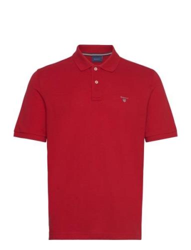 Emb Original Shield Polo GANT Red