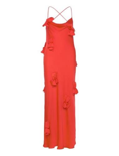 Zinnia Dress Twist & Tango Red