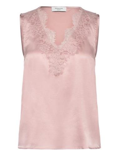 Silk Top Rosemunde Pink