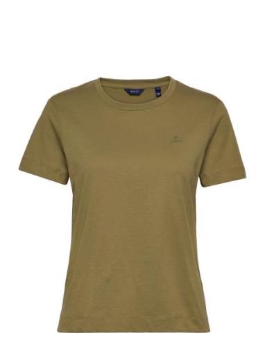 Original Ss T-Shirt GANT Khaki