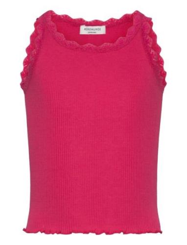 Rkbeatha Sl Top W/ Lace Rosemunde Kids Pink