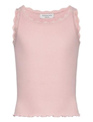 Rkbeatha Sl Top W/ Lace Rosemunde Kids Pink