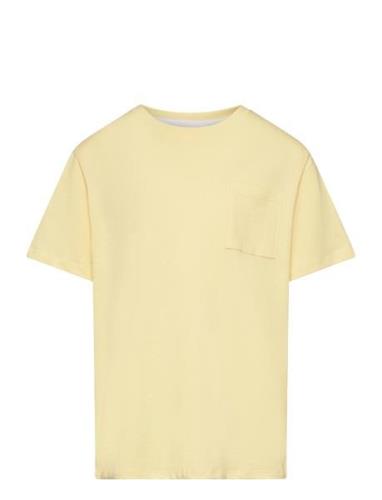 Essential Cotton-Blend T-Shirt Mango Yellow