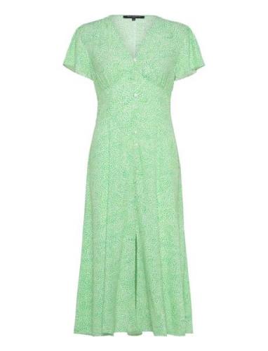 Bernice Vnk Tea Dress French Connection Green