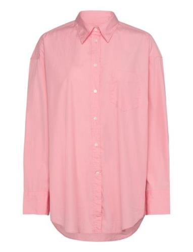 Os Poplin Shirt GANT Pink