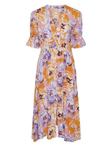 Yasfarron 2/4 Midi Dress S. - Show YAS Purple