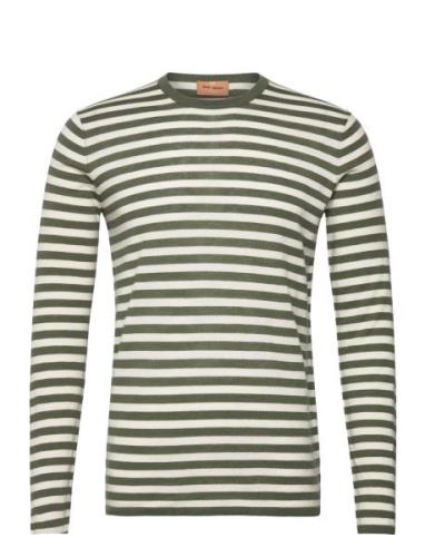 Mmgadam Soft Stripe Knit Mos Mosh Gallery Green