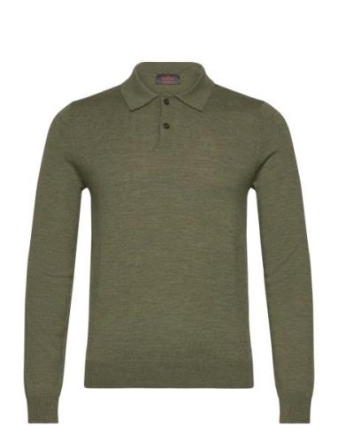 Merino Polo Shirt Morris Khaki