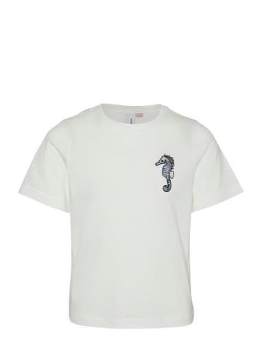 Vmpopsy Francis Ss Top Jrs Girl Vero Moda Girl White