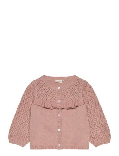 Cardigan Knit Fixoni Pink