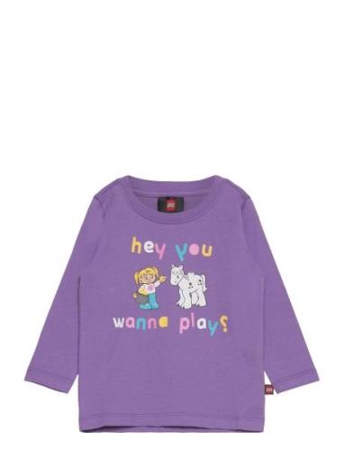 Lwtay 200 - T-Shirt L/S LEGO Kidswear Purple