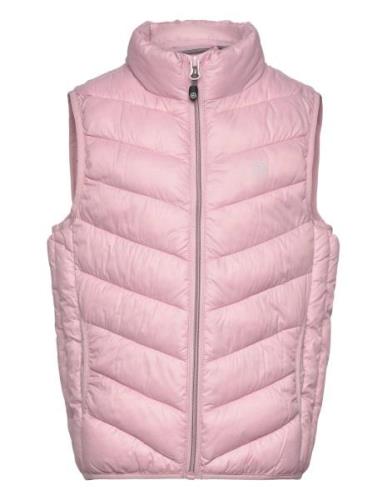 Waistcoat Quilted Color Kids Pink