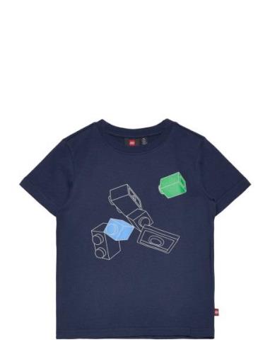 Lwtano 204 - T-Shirt S/S LEGO Kidswear Navy