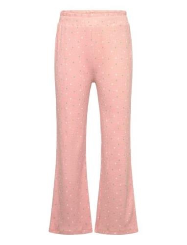 Pants Aop Rib Minymo Pink