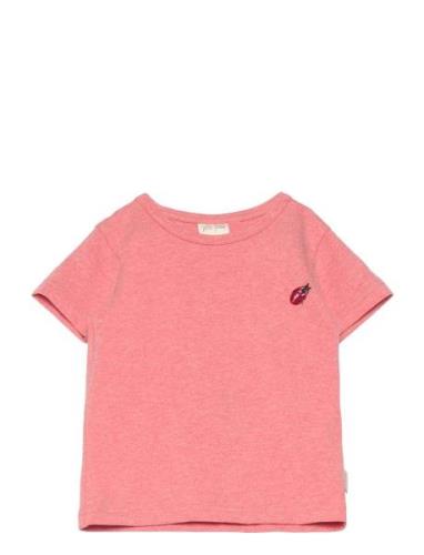 T-Shirt S/S Motif Petit Piao Pink