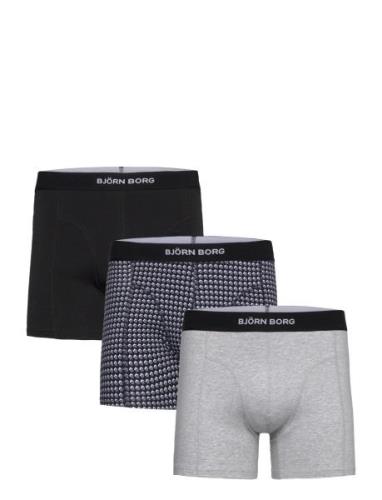 Premium Cotton Stretch Boxer 3P Björn Borg Black