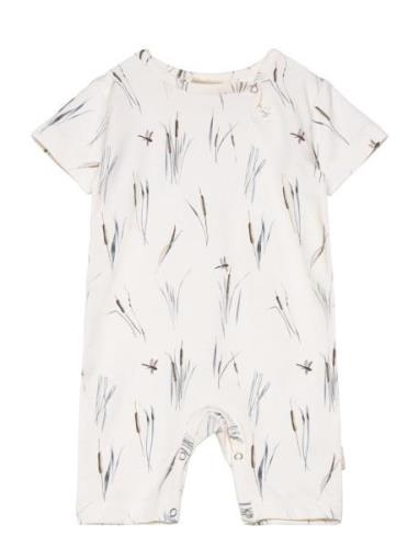 Jumpsuit S/S Printed Petit Piao Patterned