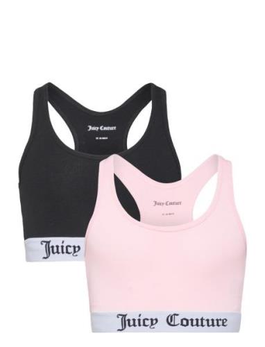 Juicy Couture Crop Top 2Pk Hanging Juicy Couture Patterned