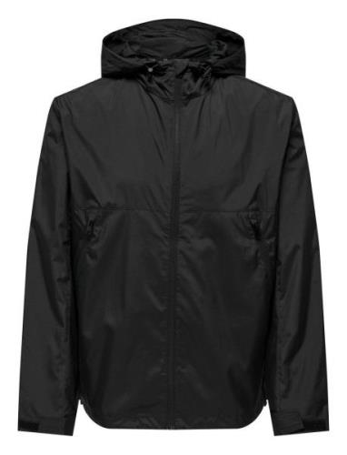 Onseran Hood Jacket Athl ONLY & SONS Black