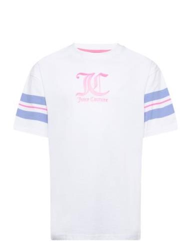 Juicy Stripe Sleeve Juicy Couture White