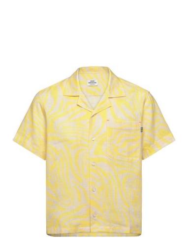 Armando Kenni Aop Shirt Mads Nørgaard Yellow