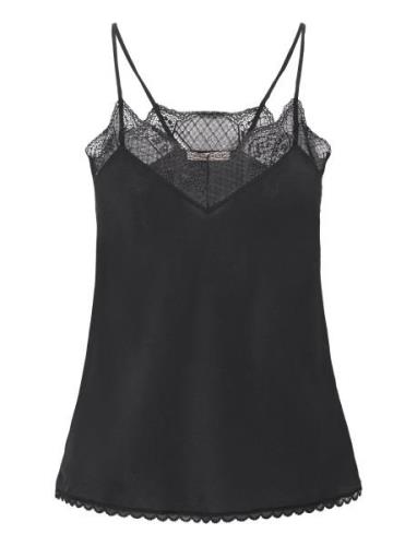 Silk Slip Top Stella Nova Black