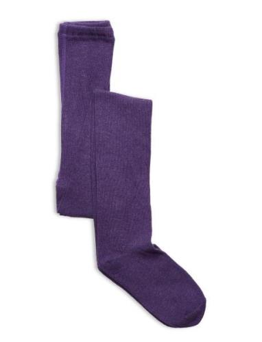 Tights, Colured Melton Purple