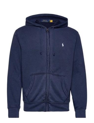 Spa Terry Full-Zip Hoodie Polo Ralph Lauren Blue