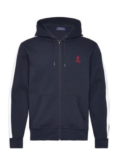 Double-Knit Mesh Full-Zip Hoodie Polo Ralph Lauren Navy