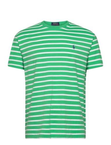 Classic Fit Striped Jersey T-Shirt Polo Ralph Lauren Green