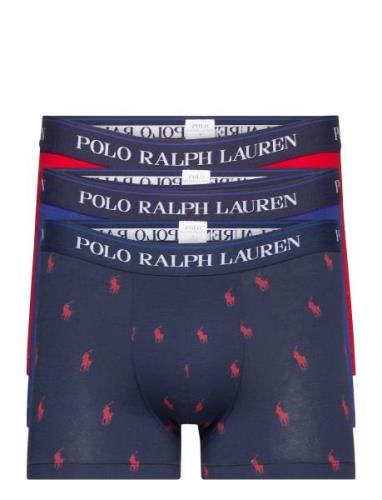 Classic Stretch-Cotton Trunk 3-Pack Polo Ralph Lauren Blue