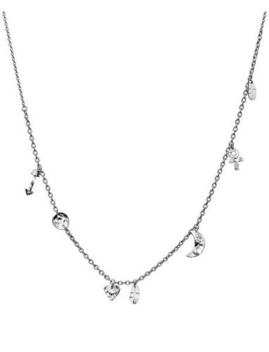 Cresida Necklace Maanesten Silver