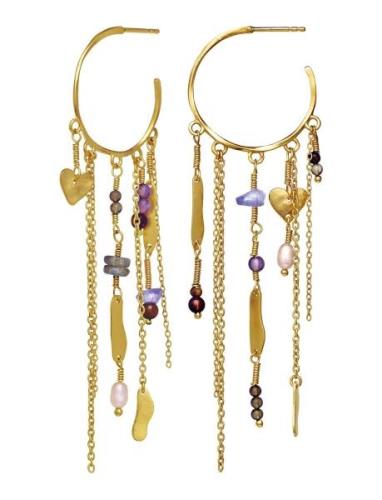 Galathea Earrings Maanesten Gold